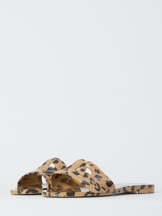 26FW 돌체앤가바나 뮬/슬리퍼 CW2215A0017HY13M LEOPARD PRINT - DOLCE & GABBANA