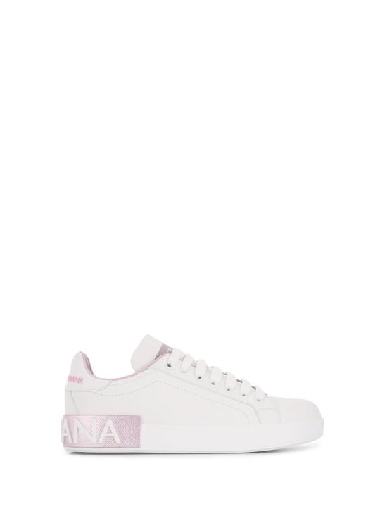26FW 돌체앤가바나 카프스킨 나파 포르토피노 스니커즈 CK1544AX61587587 WHITE