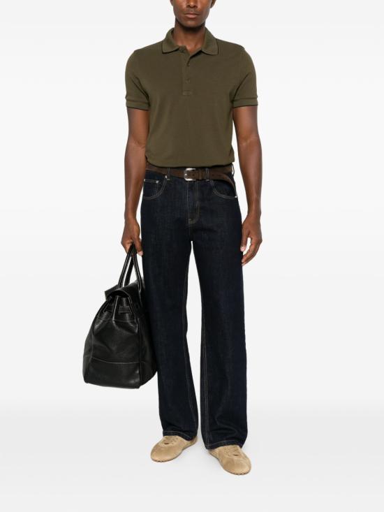 26FW 톰포드 폴로 티셔츠 JPS019JMT015GNZ GREEN - TOMFORD