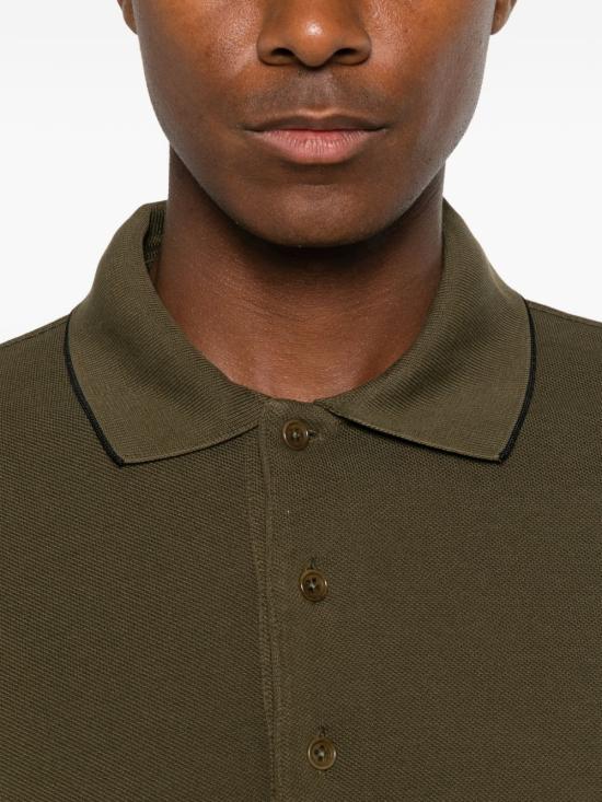 26FW 톰포드 폴로 티셔츠 JPS019JMT015GNZ GREEN - TOMFORD