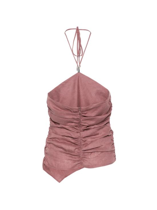 26SS 세미쿠튀르 민소매 티셔츠 S6SN02H921 BORDEAUX - SEMI-COUTURE
