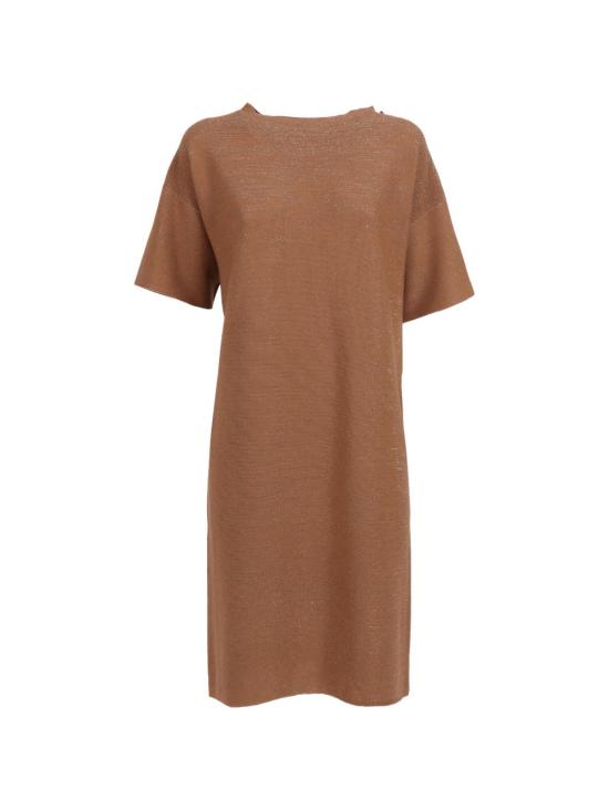26SS 파비아나 필리피 율, 코튼 & 루렉스 드레스 파비아나 필리피 ABD266F178L7661268 BEIGE