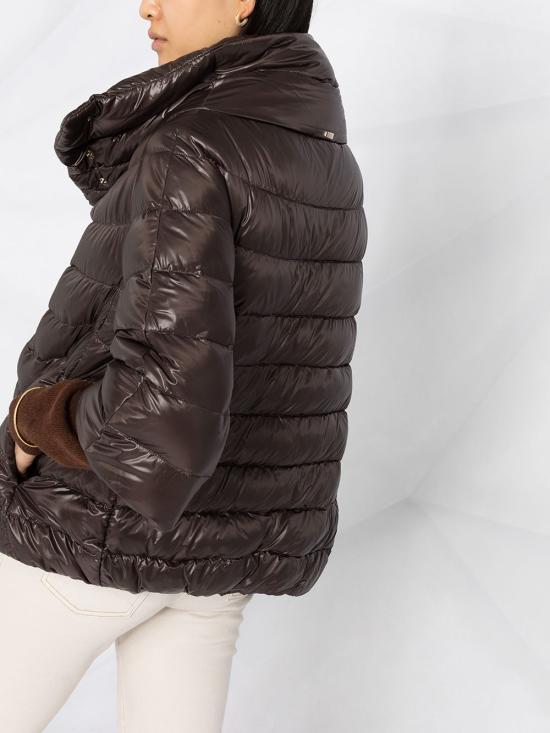 26FW 에르노 아민타 케이프 PI0043DIC12017Z8800 BROWN - HERNO
