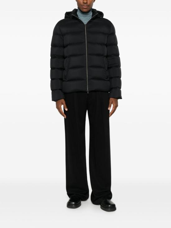 26FW 에르노 숏패딩 PI0016ULE12456Z9300 BLACK - HERNO