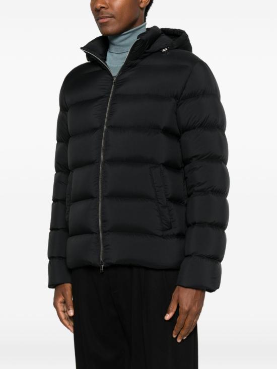 26FW 에르노 숏패딩 PI0016ULE12456Z9300 BLACK - HERNO