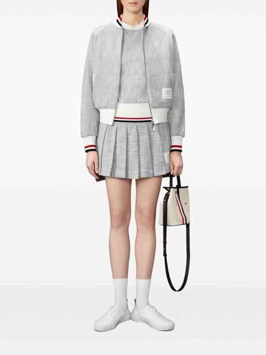 26FW 톰브라운 봄버 자켓 FJT436AJ0194055 GREY - THOM BROWNE