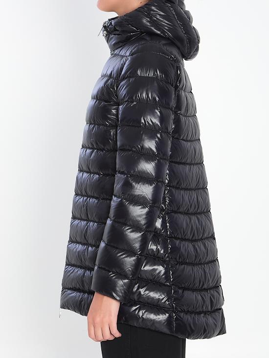 26FW 에르노 A 쉐입 나일론 울트라라이트 리조트 다운 자켓 PI00133DR12017Z9300 BLACK - HERNO