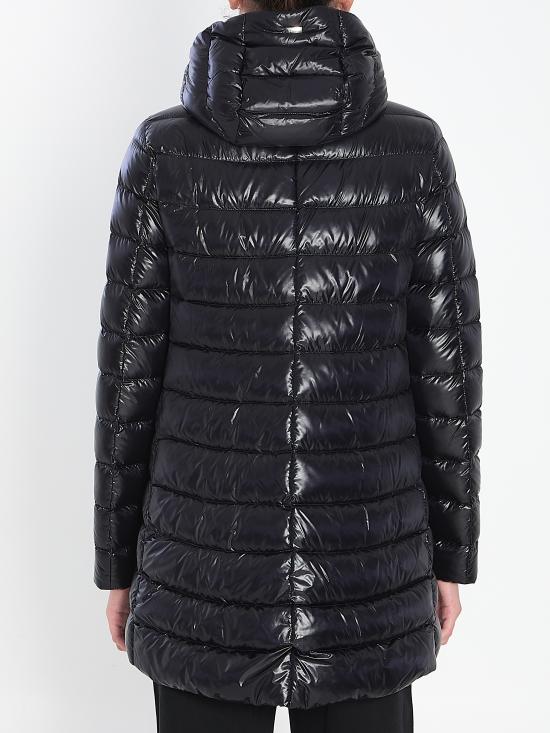 26FW 에르노 A 쉐입 나일론 울트라라이트 리조트 다운 자켓 PI00133DR12017Z9300 BLACK - HERNO