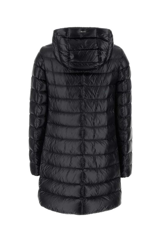 26FW 에르노 A 쉐입 나일론 울트라라이트 리조트 다운 자켓 PI00133DR12017Z9300 BLACK - HERNO