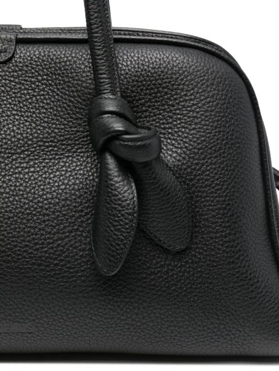 26FW 자크뮈스 투리스모 소프트 볼링백 BAU00417AC03A03990 BLACK - JACQUEMUS