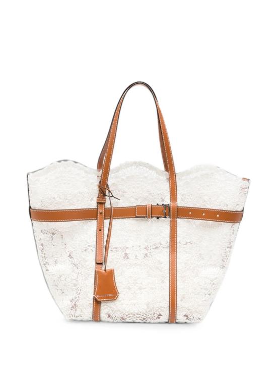 26SS 에르마노 설비노 토트백 D483S814PYV14800 WHITE
