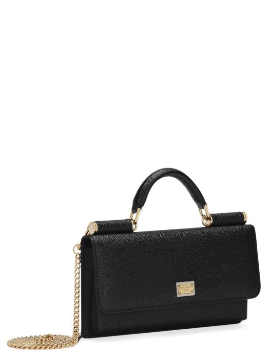 26FW 돌체앤가바나 Dauphine-print calfskin 미니백 BI3280A100180999 BLACK - DOLCE & GABBANA