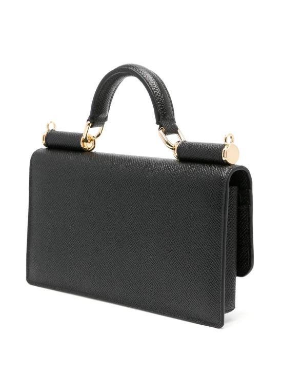 26FW 돌체앤가바나 Dauphine-print calfskin 미니백 BI3280A100180999 BLACK - DOLCE & GABBANA