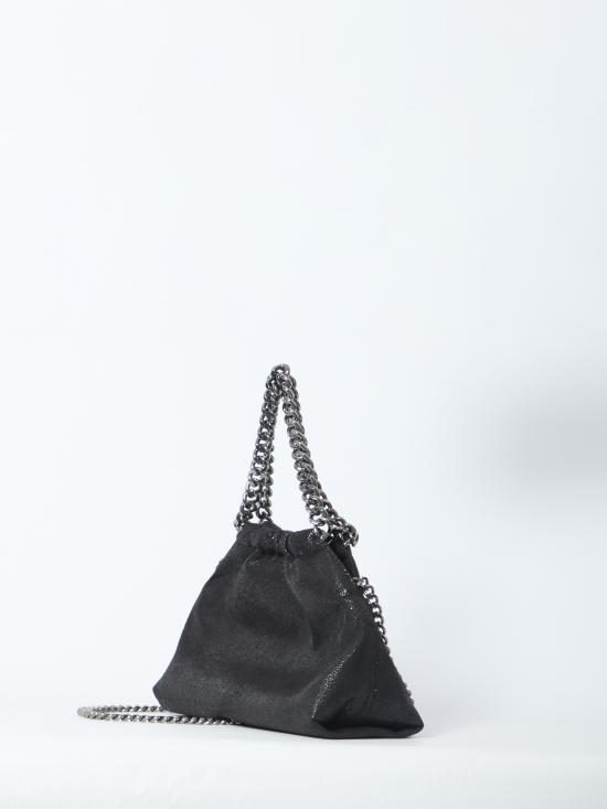 26FW 스텔라 맥카트니 팔라벨라 드로스트링 숄더백 7B0144W91321000 BLACK - STELLA MCCARTNEY