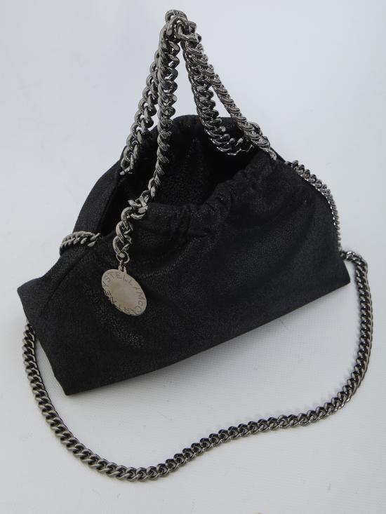 26FW 스텔라 맥카트니 팔라벨라 드로스트링 숄더백 7B0144W91321000 BLACK - STELLA MCCARTNEY