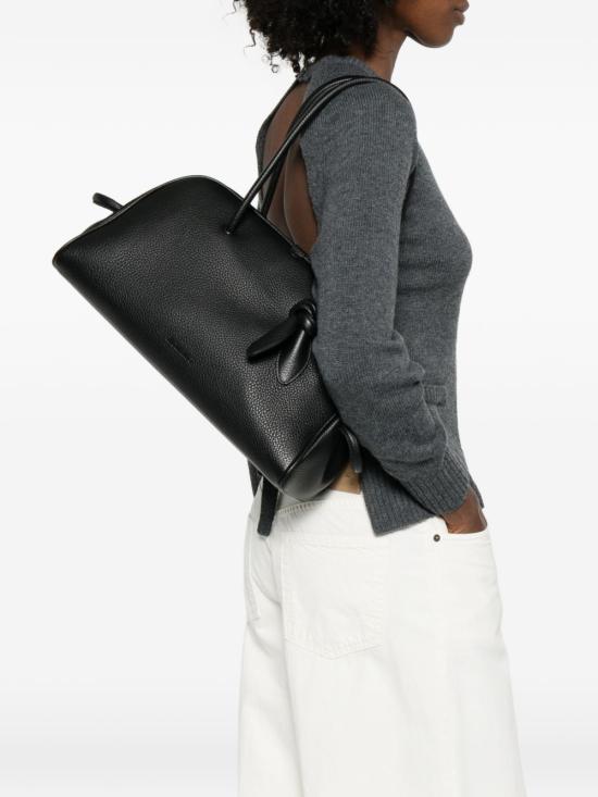 26FW 자크뮈스 투리스모 소프트 볼링백 BAU00417DAC03A03990 BLACK - JACQUEMUS
