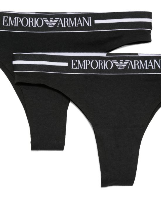 26SS 엠포리오 아르마니 팬티 EW000406AF19023MC005 BLACK - EMPORIO ARMANI