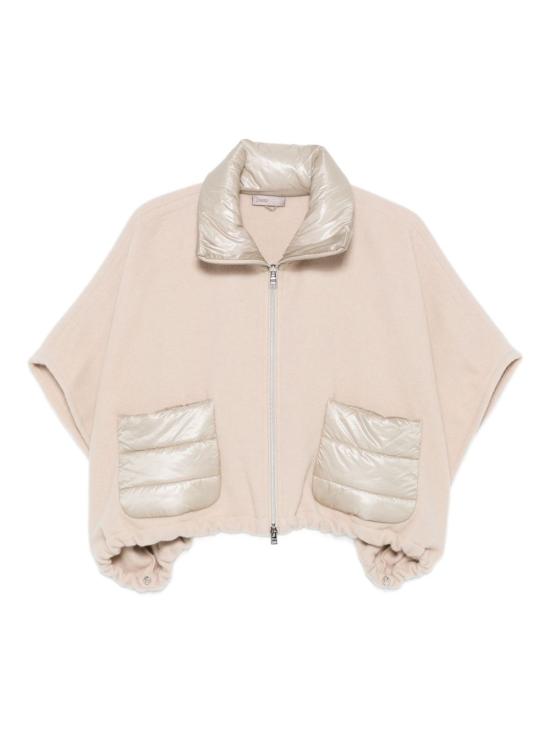 26FW 에르노 A 셰이프 리조트 쇼트 판초 GI00042DR333951982 POWDER