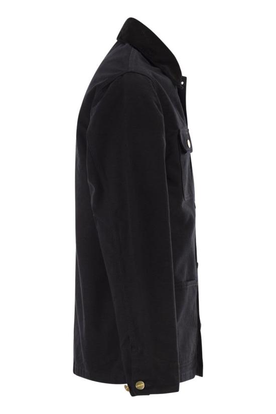 26FW 칼하트 WIP 디어본 캔버스 미시건 초어 코트 I03151900E02 BLACK - CARHARTT WIP