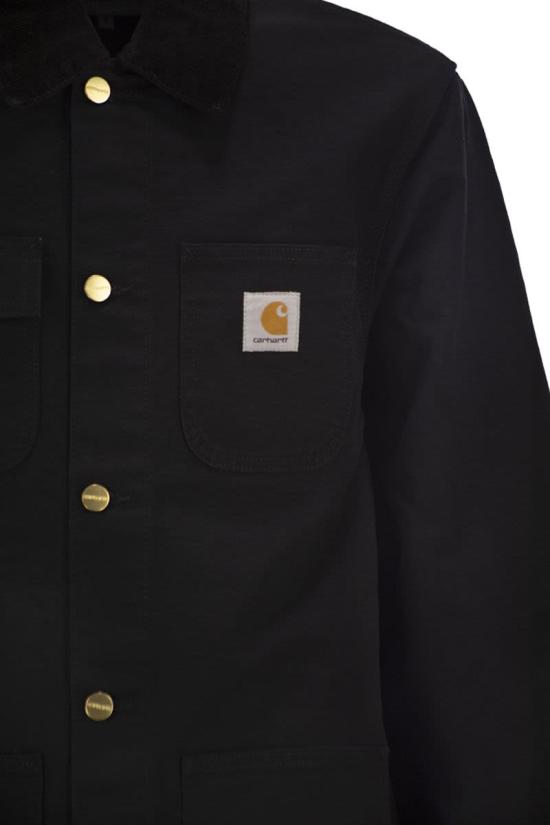 26FW 칼하트 WIP 디어본 캔버스 미시건 초어 코트 I03151900E02 BLACK - CARHARTT WIP