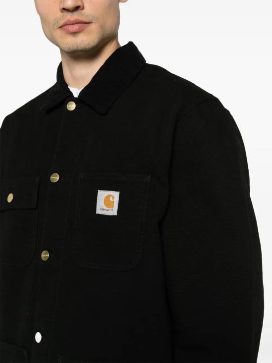 26FW 칼하트 WIP 디어본 캔버스 미시건 초어 코트 I03151900E02 BLACK - CARHARTT WIP