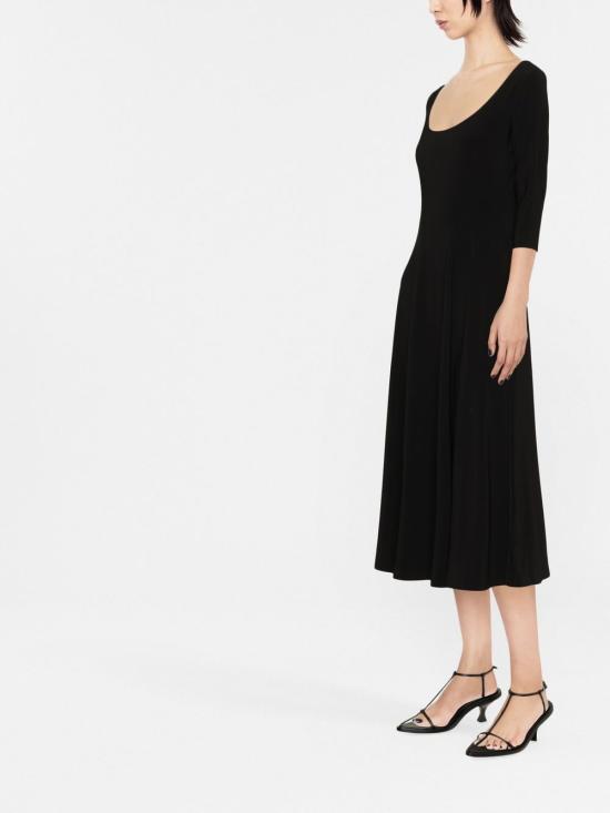 26SS 노마카말리 롱 원피스 KK2273PL145001 BLACK - NORMA KAMALI