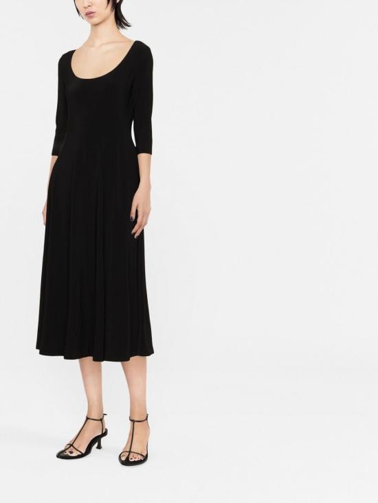 26SS 노마카말리 롱 원피스 KK2273PL145001 BLACK - NORMA KAMALI