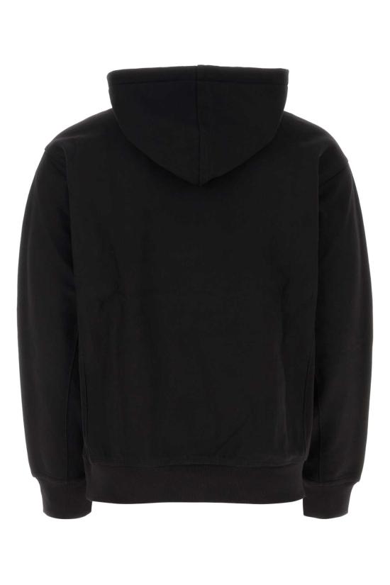 26FW 칼하트 WIP 후드 아메리칸 스크립트 스웨트셔츠 I02827989XX BLACK - CARHARTT WIP