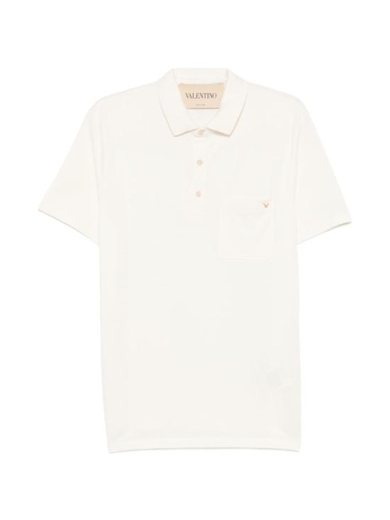 26FW 발렌티노 가라바니 반팔 티셔츠 VMH04VBMDA03 AVORIO