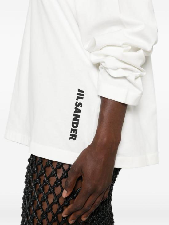 26FW 질샌더 반팔 티셔츠 J02GC0174J20347102 WHITE - JIL SANDER