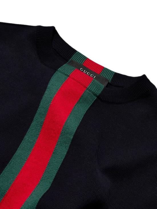 26FW 구찌 긴팔 티셔츠 875177XKFPC4152 NAVY - GUCCI