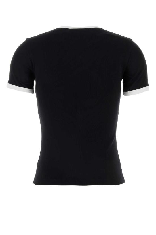 26FW 쿠레쥬 반팔 티셔츠 VESJTS017JS00709901 BLACK - COURREGES