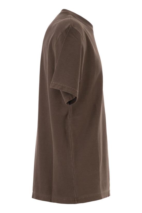 26FW 칼하트 WIP 반팔 티셔츠 I03686347GD BROWN - CARHARTT WIP