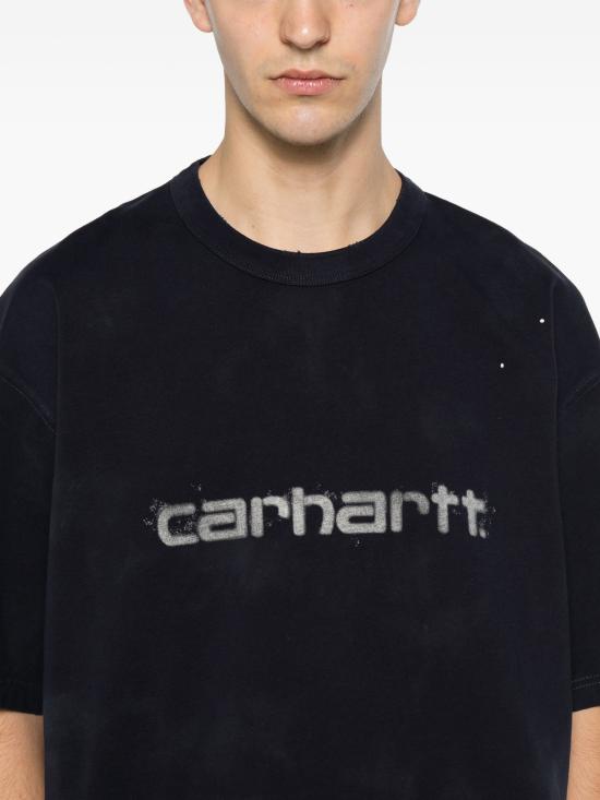 26FW 칼하트 WIP 반팔 티셔츠 I0368531CEJ NAVY - CARHARTT WIP
