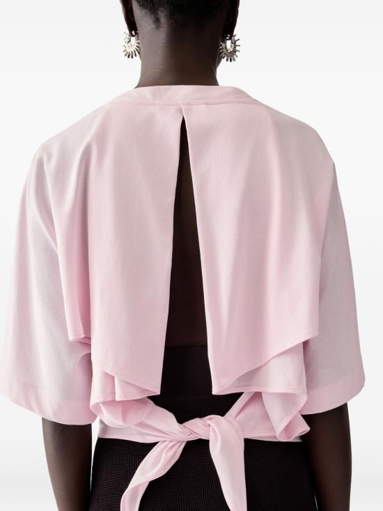 26SS 자크뮈스 반팔 티셔츠 TOW00908AJ00254430 PINK - JACQUEMUS
