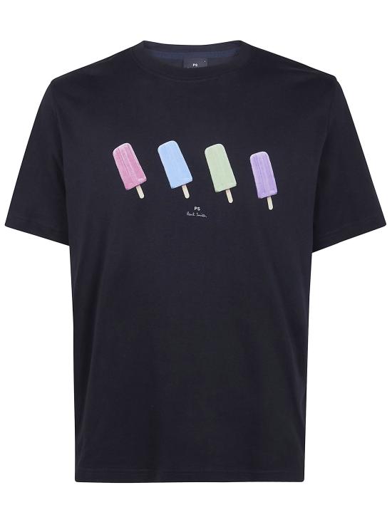 26SS 폴 스미스 지브라 패치 반팔 M2R011RVP578079 BLACK