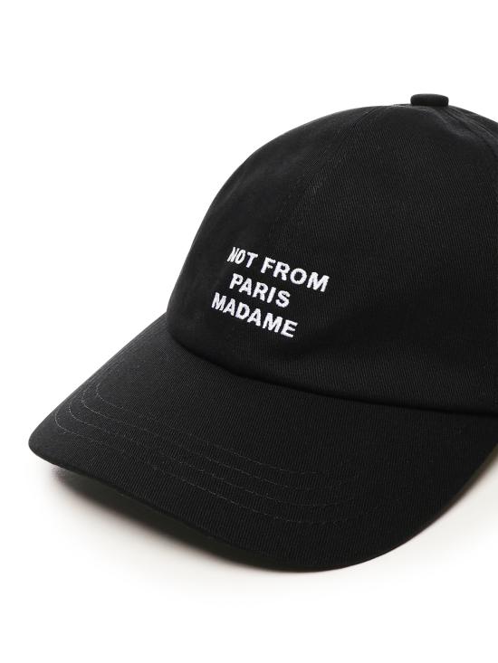 26FW 드롤드무슈 볼캡 PERMCP151CO138 BL BLACK - DROLE DE MONSIEUR