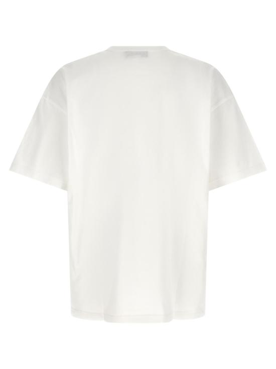  꼼데가르송 반팔 티셔츠 Comme Des Garçons 화이트 코튼 티셔츠 - COMME DES GARCONS