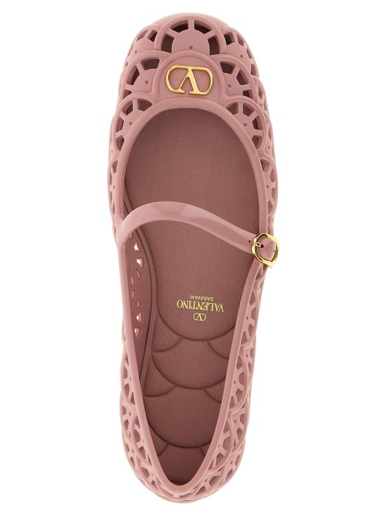 26FW 발렌티노 가라바니 플랫 슈즈 온데트  핑크 - VALENTINO GARAVANI