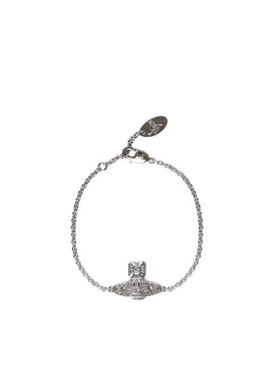 26FW 비비안웨스트우드 팔찌 6102021S 02P102P102 PLATINUM WHITE CZ