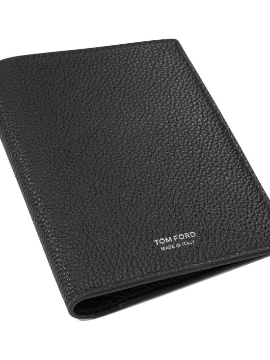 26FW 톰포드 그레인 레더 폴딩 카드 홀더 Y0274LCL158SNAA - TOMFORD