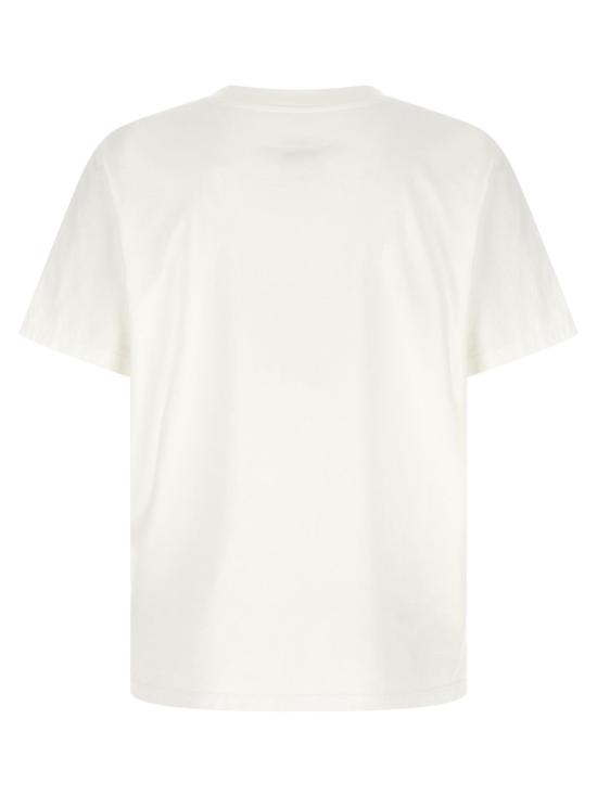  MM6 메종마르지엘라 반팔 티셔츠 Mm6 메종 마르지엘라 코튼 티셔츠 화이트 - MM6 MAISON MARGIELA