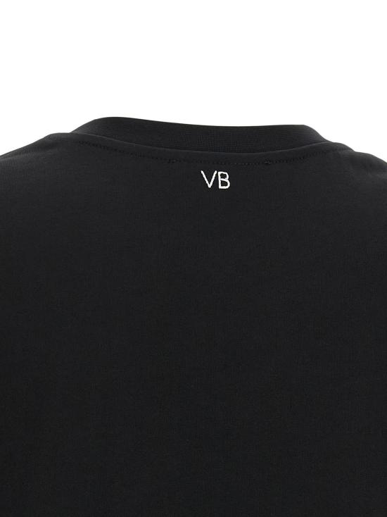  빅토리아 베컴 반팔 티셔츠 틸리 티셔츠 블랙 - VICTORIA BECKHAM