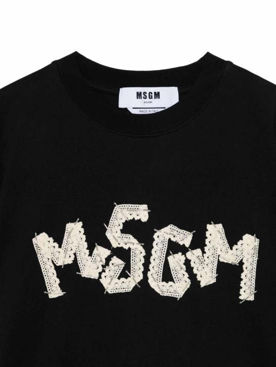 26SS 엠에스지엠 반팔 티셔츠 4041MDM110D26700299 Black - MSGM