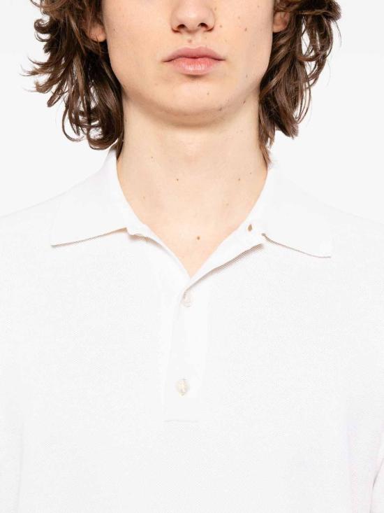 26SS 톰포드 폴로 티셔츠 KPS033YMS142WAB White - TOMFORD