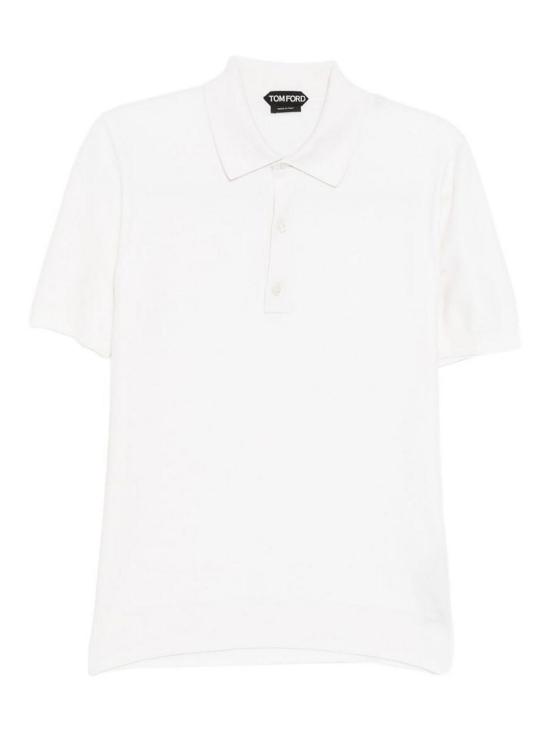 26SS 톰포드 폴로 티셔츠 KPS033YMS142WAB White