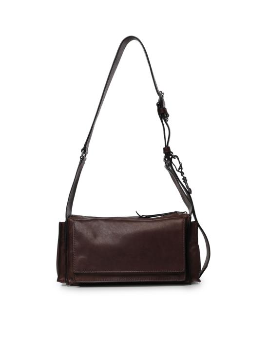 26FW 미우미우 유틸리테 나파 레더 숄더백 5BC205 2G7QF0038 - MIU MIU