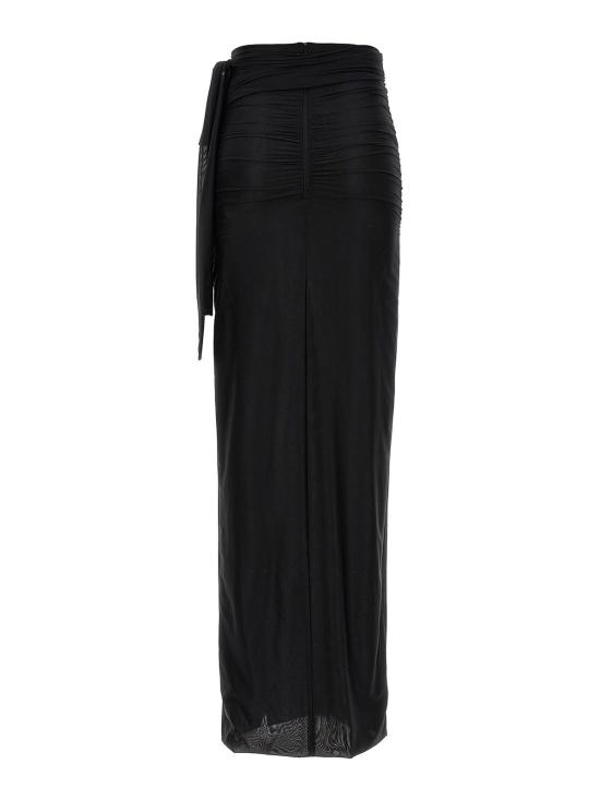  돌체앤가바나 롱 스커트 F4CMWTFUGPHN0000 Black - DOLCE & GABBANA