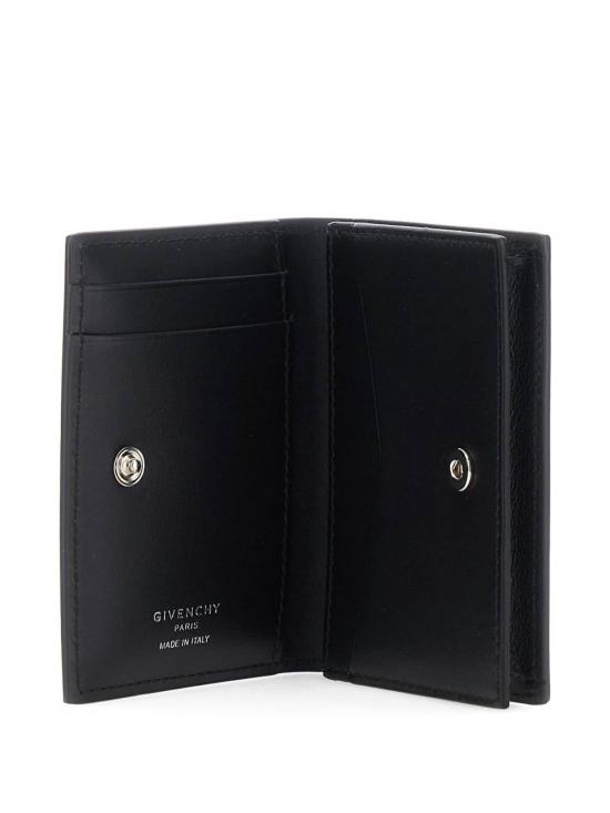 26SS 지방시 레더 안티고나 스탬프 플랩 카드 홀더 BK60G1K21L001 Black - GIVENCHY