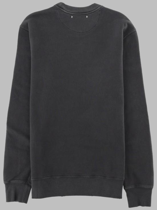 26FW 골든구스 골든 레터링 올리브 그린 스웨트셔츠 GMP01223 P00064260318 CHARCOAL - GOLDEN GOOSE